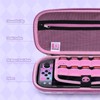 Kuitmor Carrying Case Compatible with Switch/OLED ,Hard Shell Switch Case