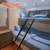 RV Bunk Bed Ladder, 55" Interior Adjustable Travel Trailer Twin