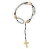 Vatican Imports Pope Francis Four Basilicas Rosary with Rosette Beads