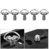 ASHA Camera Screw, 5PCS 1/4" Stainless Steel Male Thread Hinged