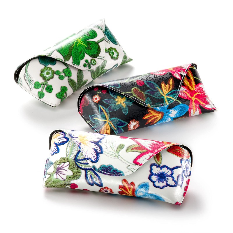 FEFI Large Hard Case Glasses Case – Sunglasses Case, Green