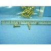 Unbranded Miniature Brass Flat Head Screws #2 (25 pcs) 3/8"