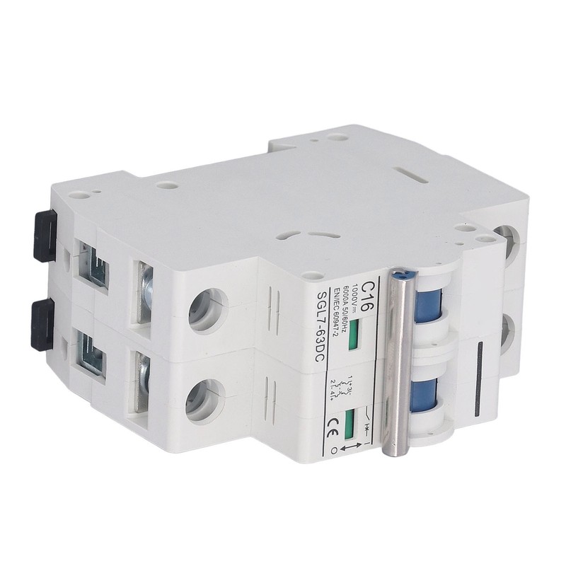 DC Miniature Circuit Breaker Pa66 Quick Response Arc Extinguishing PV
