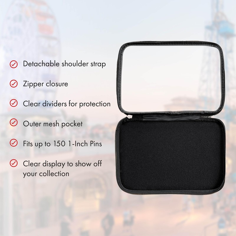 PinFolio Show Pin Display Bag, Lightweight Pin Book Designed for