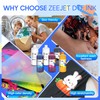 Zeejet Premium DTF Ink 500ML 6-Pack Set DTF Transfer Ink