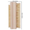 Brstenhaus Redecker Beechwood and Natural Fiber Nail Brush, 3-3/4 Inches