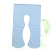 Kisangel Pregnant Women's Pillow Case U-Shaped Arm Pillow Cover Washable