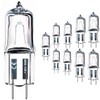 Vinaco G8 Halogen Bulb 50W, 10 Pack High Output 120V