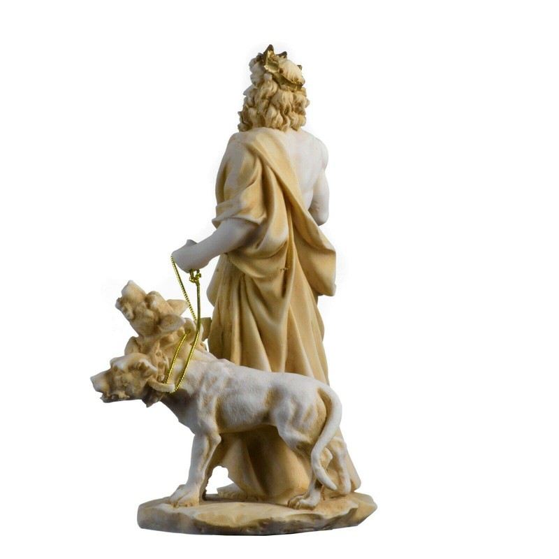 Pluto Hades Lord of the Underworld Greek Statue Dead Figurine