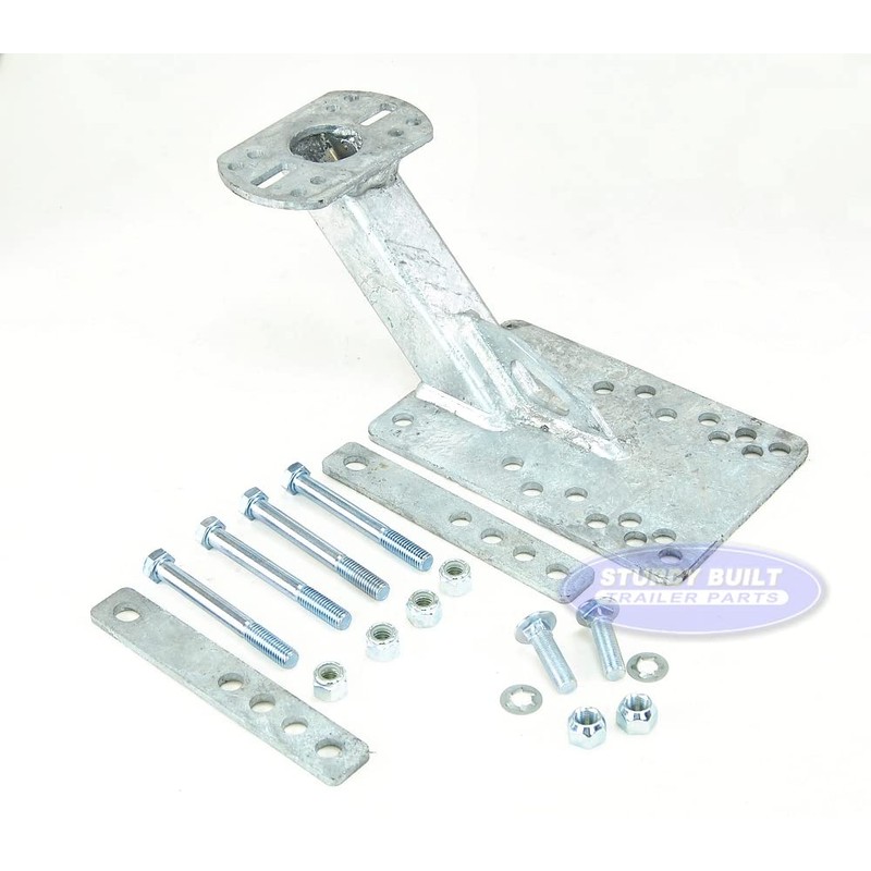 Sturdy Built Trailer Spare Tire Carrier Fits 4, 5, and