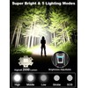 PHIXTON Rechargeable Flashlights High Lumens 10000 Super Bright Long Range
