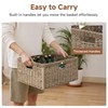 StorageWorks Extra Large Wicker Baskets for Organizing, Seagrass Storage Basket