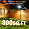 LynsaTac Clip on Solar Lights Outdoor with Motion Sensor, IP65