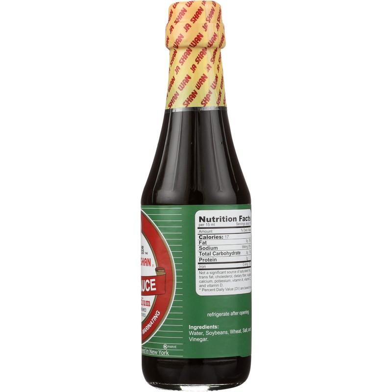 WAN JA SHAN Sauce Soy Light Sodium, 10 FZ