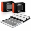 A-Premium 2-PC Engine & Cabin Air Filter with Activated Carbon