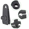 Jiozermi 24 Pcs Tarp Clips, Heavy Duty Lock Grip, Reusable