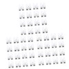 iplusmile 150 Pcs Spring Wire Connectors Gutter End Caps Lamp