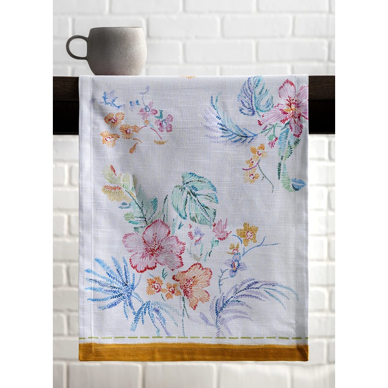 Maison d' Hermine Tablerunner 100% Cotton Decorative Easter Tablerunners Washable