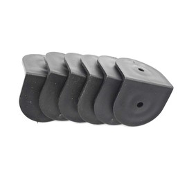 LC LICTOP 2" x 2" L Shape Corner Bracket Plastic Right Angle Corner Brace(6Pcs)