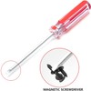 Utoolmart Triangle Screwdriver, 2.3mm Magnetic Triangle Head Tip Screwdriver, 75mm