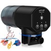 Automatic Fish Feeder Dispenser for Aquarium: 200ml Large Capacity Auto