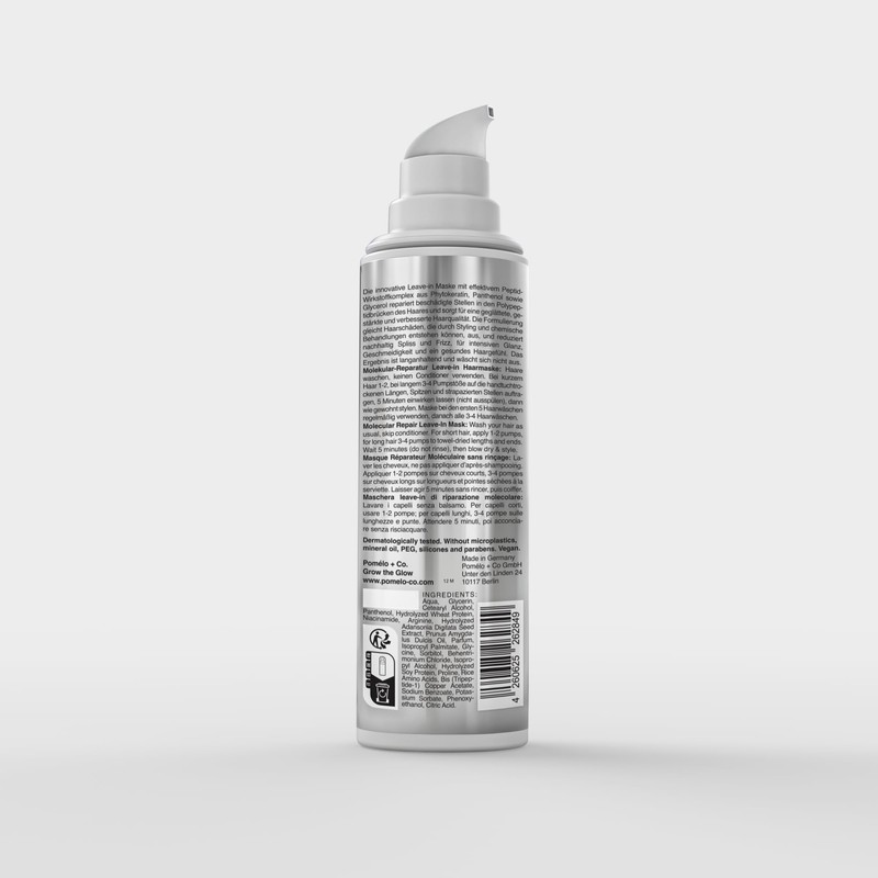 Pomélo+Co Leave-in Mask with Unique 9% Repair Complex for Long-Lasting,
