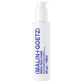 Malin + Goetz Mascarilla Facial Detox - Limpiador Facial Hidratante Multiusos y Desmaquillante - Mascarilla Facial Calmante - 118 ml
