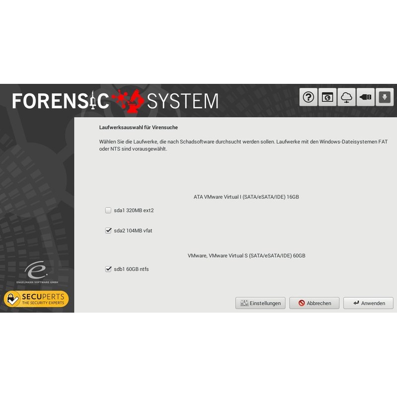 SecuPerts Forensic System - Analysis Tool for Computer and Network