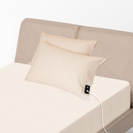 RIQINXIN Grounding Pillowcase 2 Pieces with 2 grounding Cords Grounding Pillow Case for Improve Sleep Energy Inflammation 95% Organic Cotton 5% Silver Fiber 20x36in Grounded Pillowcase