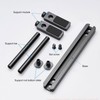 GPU Support Bracket Sliding Base Prevent Slipping Height Adjust Aluminium
