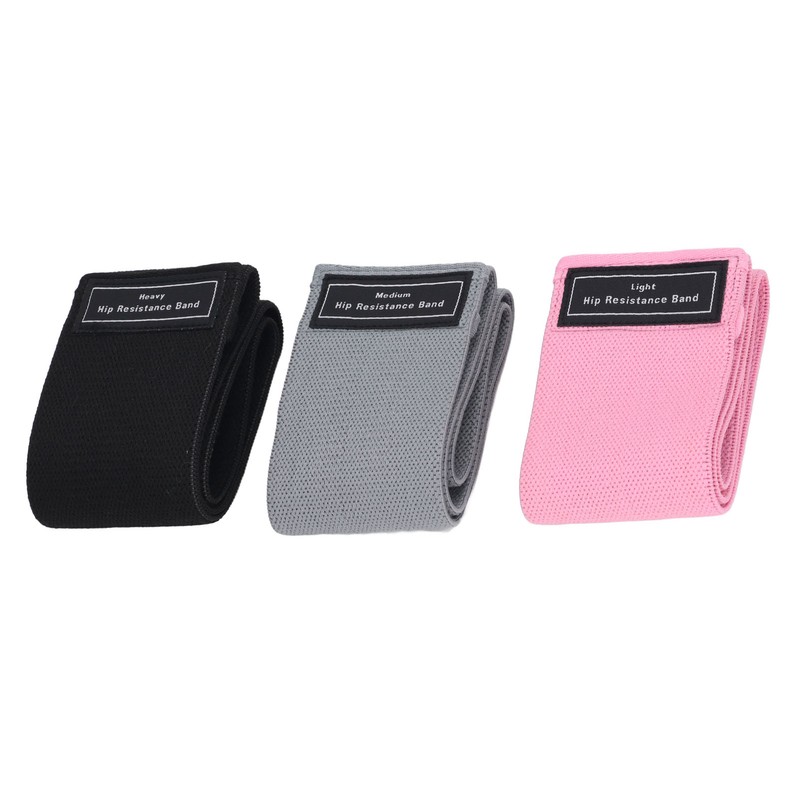 3PCS Resistance Bands Elastic High Pulling Force Exercise Workout Band