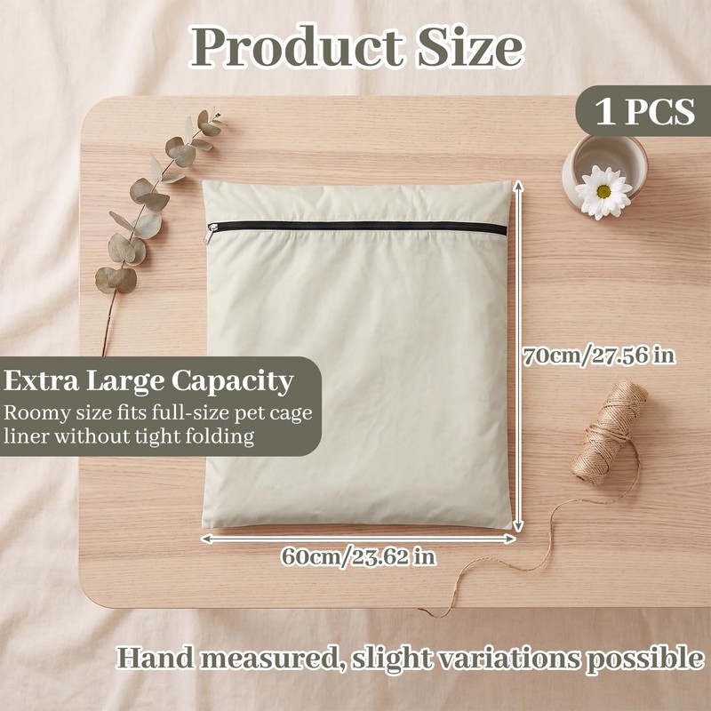 BEZHO Guinea Pig Cage Liner Wash Bag, Laundry Bags for