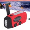 QQT088 ABS Solar Energy Emergency Multifunction Hand Crank Radio Support