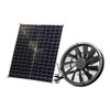 SUNYIMA Solar Fan, 20W Weatherproof Solar Powered Fan with DC