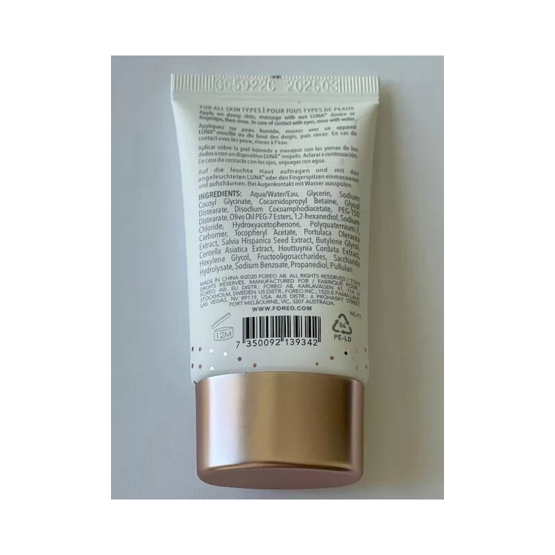 FOREO Micro-Foam Face Cleanser 2-Pack Each 20 ml/ 0.67 fl