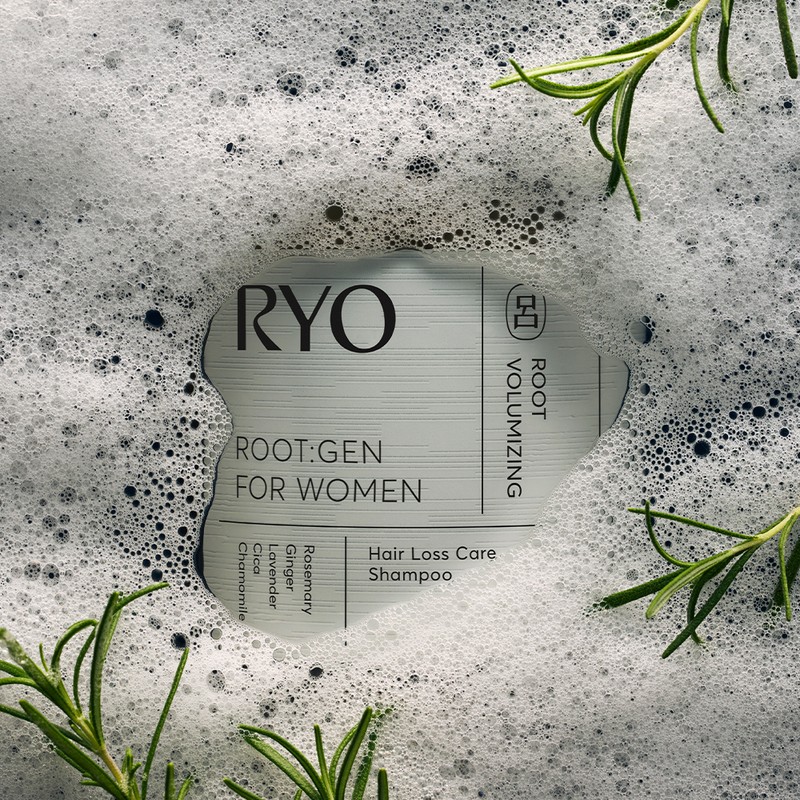 Ryo Root:Gen For Women Hair Loss Care Shampoo 353ml Double
