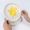 evelay 8 x Easter Chick Paper Plates 23cm Kids Food