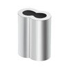 1/4'' (6 mm) Aluminum Crimping Loop Sleeves 30 pcs, Cable