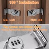 90 Degree Lock, 4.5inch 90 Degree Barn Door Lock Cabinet