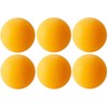 LLB SPORTS Table Tennis Ball Leisure Training 6 Balls Orange