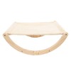 Wooden Cat Hammock Foldable Antislip Easy To Assemble Elevated Pet