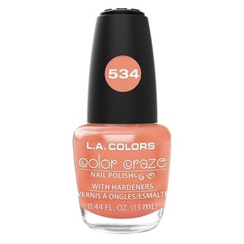 L.A. COLORS Color Craze Nail Polish, Hottie CNP534