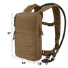 PETAC GEAR Tactical Molle Hydration Pack for 1.5L - Lightweight