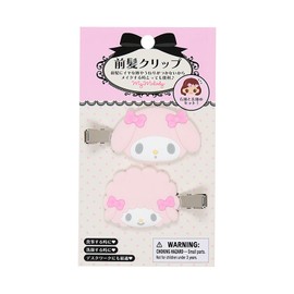 Sanrio 151262 My Melody Bangs Clip, Set of Right and Left, For Ages 3 and Up