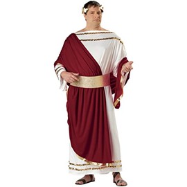 California Costumes Plus Size Caesar Costume Plus Red
