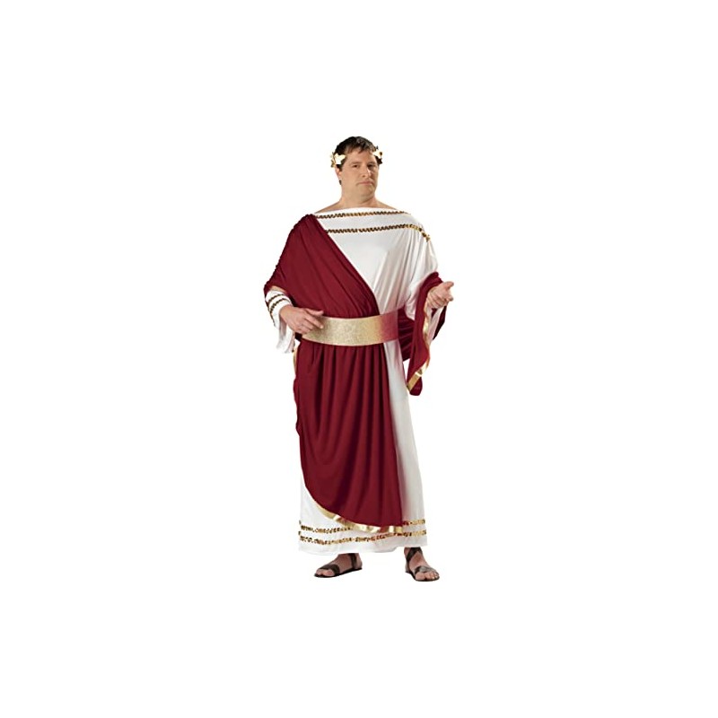 California Costumes Plus Size Caesar Costume Plus Red