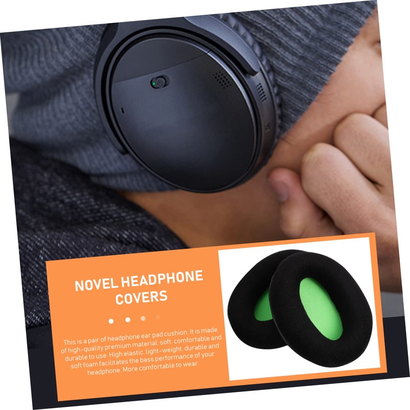 SEWACC 2pcs Sponge Headphone Covers for Khx Hscp Cloud Ii