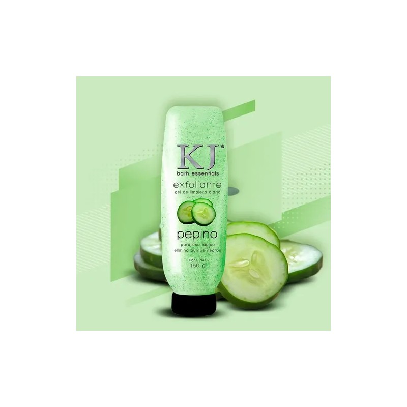 Exfoliante Facial Y Corporal En Gel Kj Con Extracto Natural
