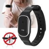 Rechargeable Intelligent Mosquito Repellent Bracelet Outdoor Anti Mosquito Wristband Black