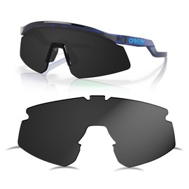 Prizo ORL Polarized Lenses Replacement for Oakley Hydra Sunglasses OO9229 - MultiColors (Dark Black)